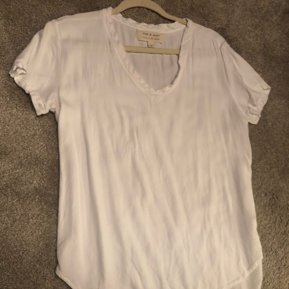Cloth and Stone White Tee